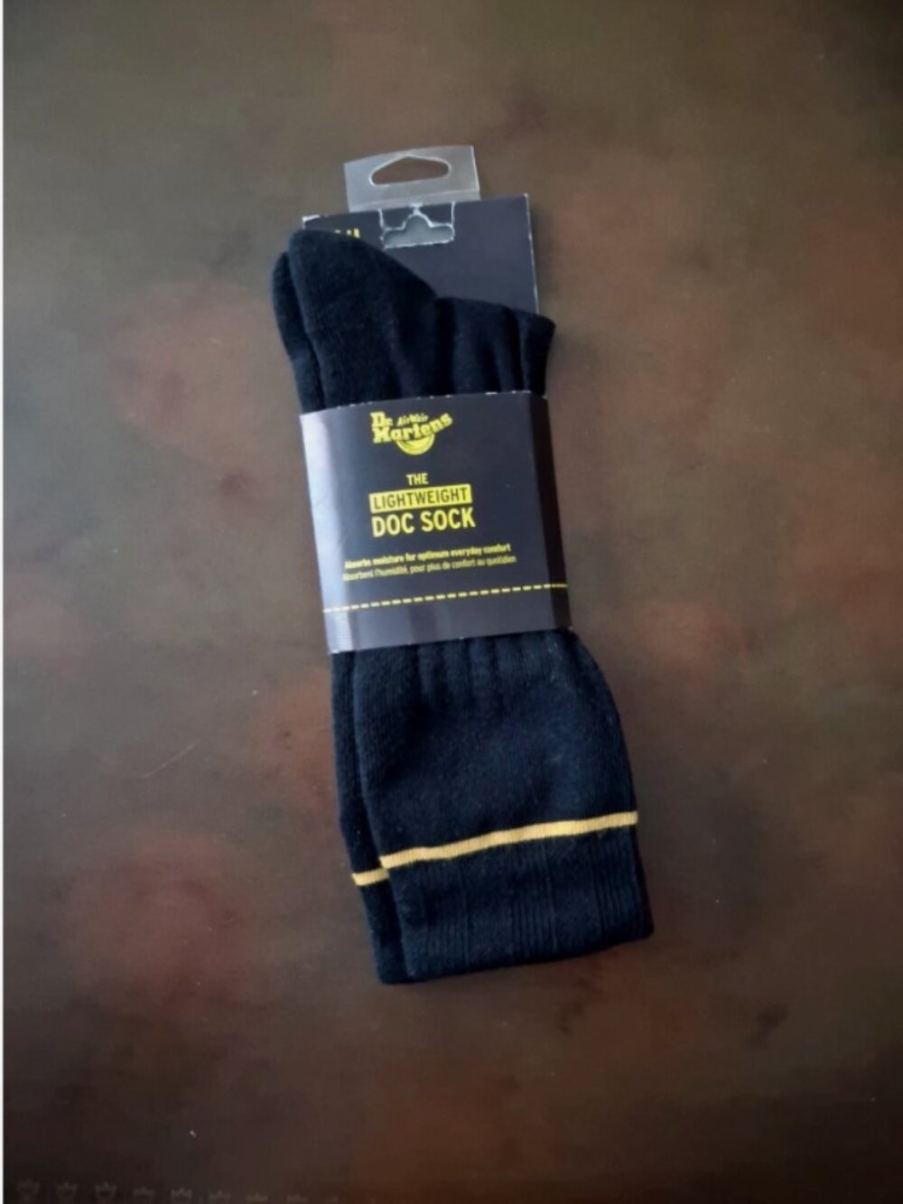 Dr. Martens The Lightweight Doc Sock M/L 9-14 Black The Lightweight Doc Sock